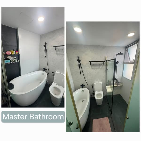 The Eden @ Tampines, 23 Tampines Street 34, 3 Bedrooms, 1,238 sqft, Condominium For Sale, by Irene Ho, 500219827 - Master bath - PropertyGuru.com.sg