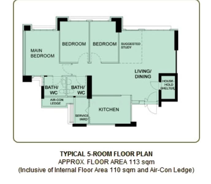 815C Choa Chu Kang Avenue 7, 815C Choa Chu Kang Avenue 7, 3 Bedrooms, 1,216 sqft, HDB Flat For Sale, by Ron Teo, 500219829 - PropertyGuru.com.sg