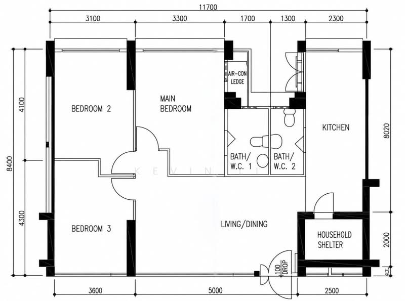 691A Choa Chu Kang Crescent, 691A Choa Chu Kang Crescent, 3 Bedrooms, 968 sqft, HDB Flat For Sale, by Kevin Li, 500219861 - PropertyGuru.com.sg