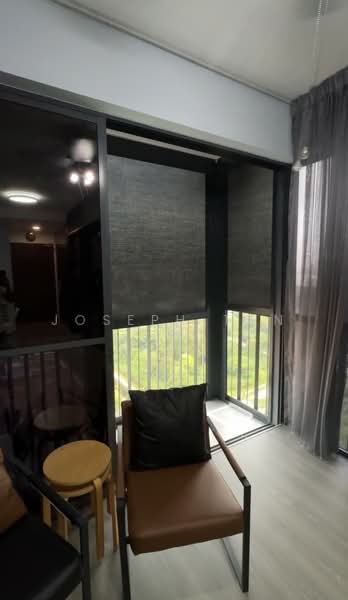 Foresque Residences, 101 Petir Road, 1 Bedroom, 463 sqft, Condominium For Rent, by Joseph Tan, 500219872 - Balcony - PropertyGuru.com.sg