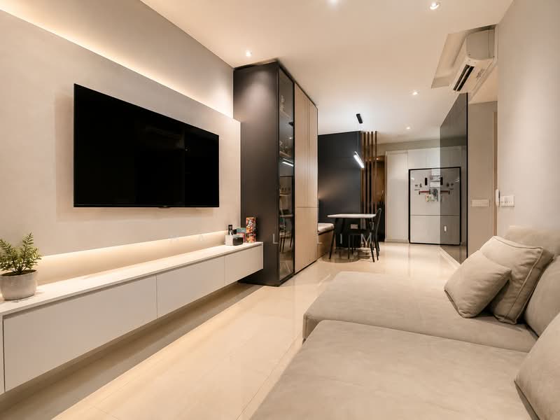 Treasure at Tampines, 25 Tampines Lane, 2 Bedrooms, 678 sqft, Condominium For Sale, by Hazel Lim, 500219896 - Living Room - PropertyGuru.com.sg