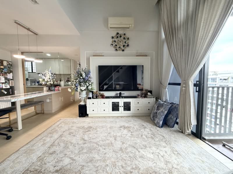 Twin Waterfalls, 108 Punggol Walk, 3 Bedrooms, 1,991 sqft, Executive Condominium For Sale, by Cherilyn Chua, 500219897 - Living Room - PropertyGuru.com.sg