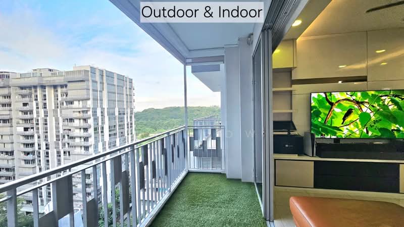 $14xxpsf, UNDERVALUED, 1346sf, 4bed4bath1maid, D19 Condo, 1min Punggol LRT, MRT, Punggol Digital, , 4 Bedrooms, 1,346 sqft, Condominium For Sale, by Roy Low, 500219904 - Balcony - PropertyGuru.com.sg
