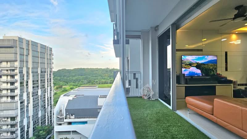 $14xxpsf, UNDERVALUED, 1346sf, 4bed4bath1maid, D19 Condo, 1min Punggol LRT, MRT, Punggol Digital, , 4 Bedrooms, 1,346 sqft, Condominium For Sale, by Roy Low, 500219904 - Balcony - PropertyGuru.com.sg
