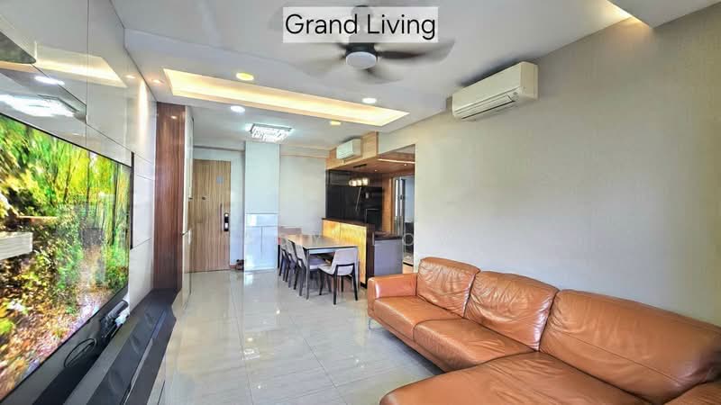 $14xxpsf, UNDERVALUED, 1346sf, 4bed4bath1maid, D19 Condo, 1min Punggol LRT, MRT, Punggol Digital, , 4 Bedrooms, 1,346 sqft, Condominium For Sale, by Roy Low, 500219904 - Living Room - PropertyGuru.com.sg