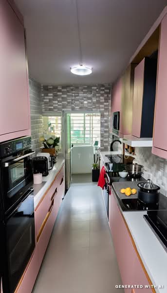8A Upper Boon Keng Road, 8A Upper Boon Keng Road, 3 Bedrooms, 1,249 sqft, HDB Flat For Sale, by Kenneth Kow, 500219927 - Kitchen AI treatment - PropertyGuru.com.sg