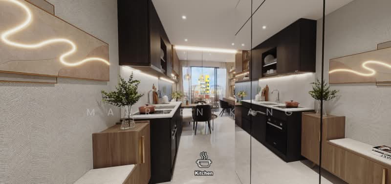 Gems Ville, 8 Lorong 13 Geylang, 2 Bedrooms, 797 sqft, Condominium For Sale, by Maureen Kang, 500219950 - Kitchen - PropertyGuru.com.sg