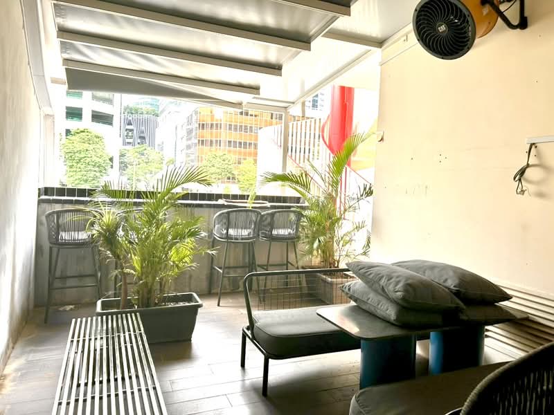**RARE!** Fully Fitted F&B in CBD, Boon Tat Street Telok Ayer, 3,442 sqft, Food & Beverage For Rent, by June Lee, 500219960 - Balcony - CommercialGuru.com.sg
