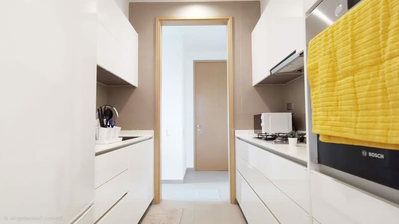 Skyline Residences, 610 Telok Blangah Road, Room Rental, 100 sqft, Condominium For Rent, by Philip Tay, 500220025 - Kitchen - PropertyGuru.com.sg