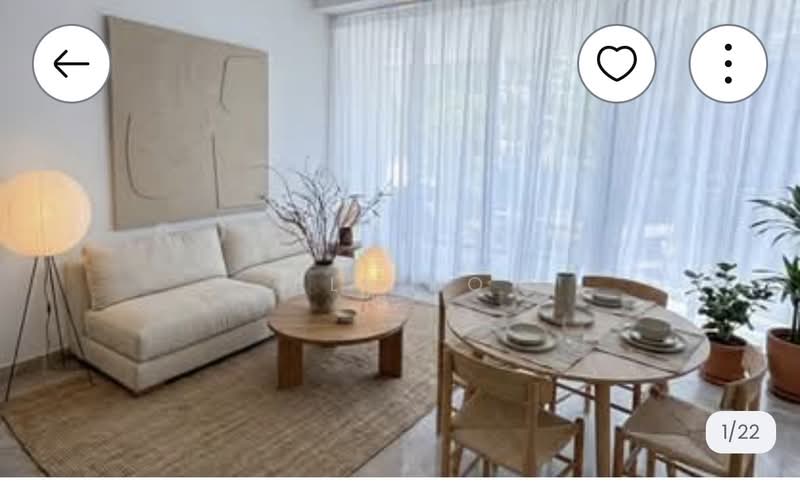 Corals at Keppel Bay, , 2 Bedrooms, 915 sqft, Condominium For Sale, by Aly Ho, 500220048 - Living Room - PropertyGuru.com.sg