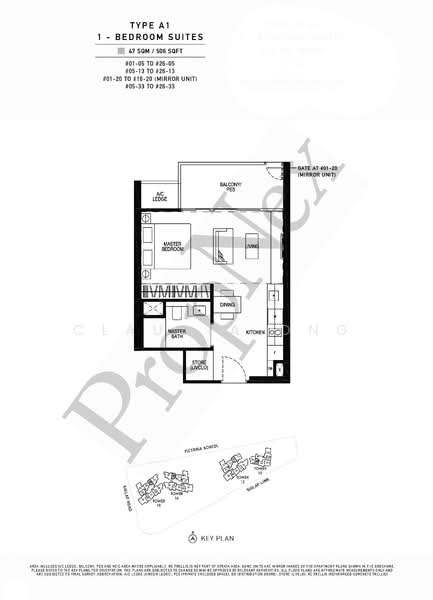Seaside Residences, 10 Siglap Link, 1 Bedroom, 506 sqft, Apartment For Rent, by Claudia Ong, 500220076 - PropertyGuru.com.sg