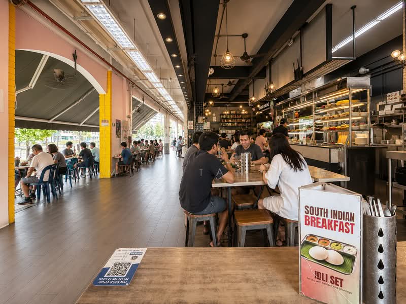 ✸ RARE HDB SHOPHOUSE APPROVED FOR F&B USE ✸ APPROVED OUTDOOR REFRESHMENT AREA ✸ LONG TERM TENANT ✸, Tampines Street 43 Street 44 Street 41 Street 21 Street 23 Street 11 Street 12 Street 81 Street 86 Street 91 Avenue 1 Central 1 Pasir Ris Drive Grove Link Simei, 1,905 sqft, Shop / Shophouse For Sale, by Damian Tan 陈係赈, 500220082 - Exterior - CommercialGuru.com.sg