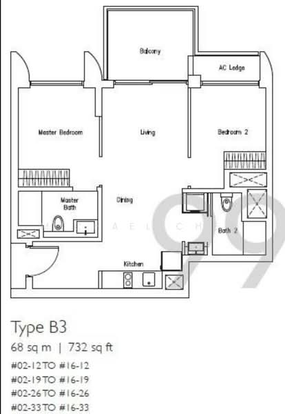 Lakeville, 9 Jurong Lake Link, 2 Bedrooms, 732 sqft, Condominium For Sale, by Michael Chen, 500220106 - PropertyGuru.com.sg