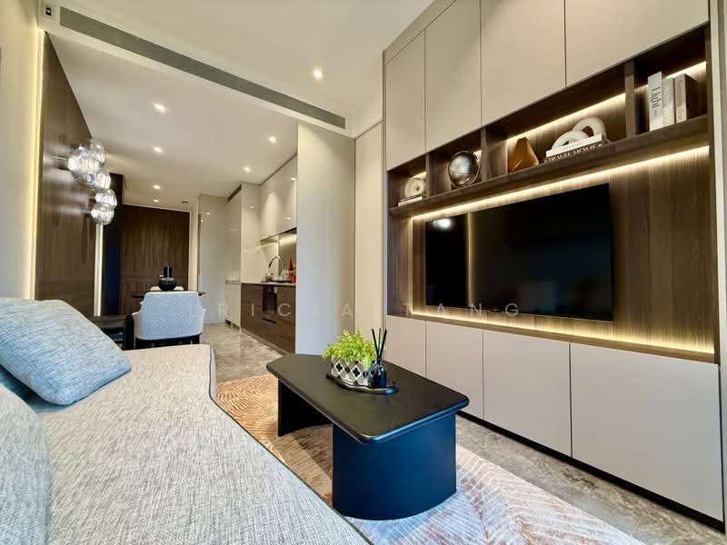 19 Nassim, 19 Nassim Hill, 1 Bedroom, 570 sqft, Condominium For Rent, by Tricia Tang, 500220117 - Living Room - PropertyGuru.com.sg