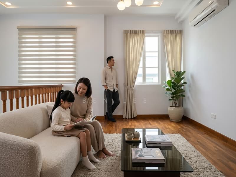 Burgundy Hill, Burgundy Drive, 5 Bedrooms, 3,500 sqft, Semi-Detached House For Sale, by Ben Lee, 500220139 - Living Room - PropertyGuru.com.sg