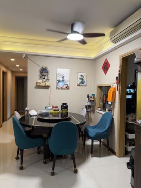 Caspian, 50 Lakeside Drive, 4 Bedrooms, 1,399 sqft, Condominium For Rent, by Huili Koh, 500220264 - Dining Room - PropertyGuru.com.sg