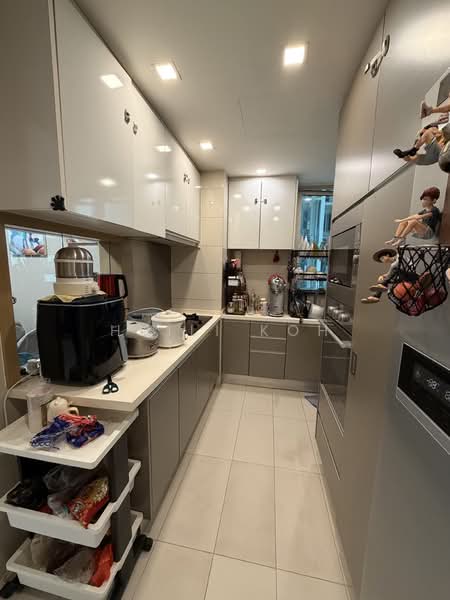 Caspian, 50 Lakeside Drive, 4 Bedrooms, 1,399 sqft, Condominium For Rent, by Huili Koh, 500220264 - Kitchen - PropertyGuru.com.sg