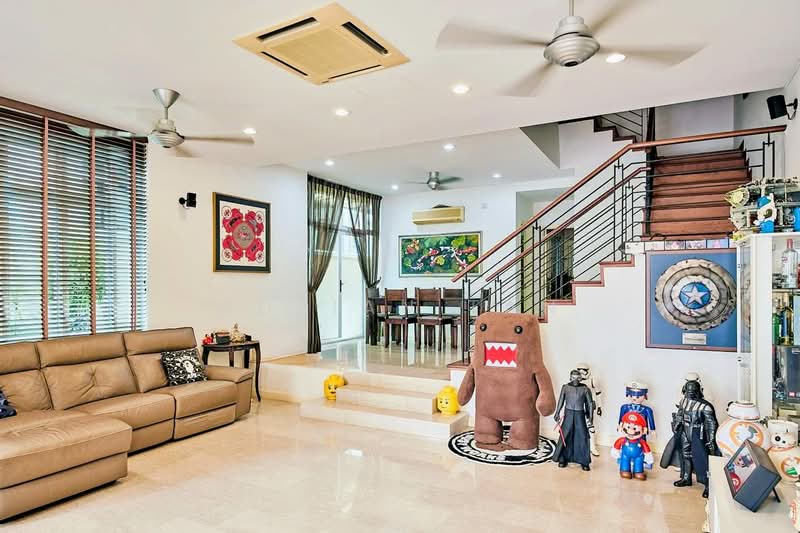 Chuan Drive, Chuan Drive, 5 Bedrooms, 4,412 sqft, Corner Terrace For Sale, by Adrian Tan, 500220266 - Living Room - PropertyGuru.com.sg