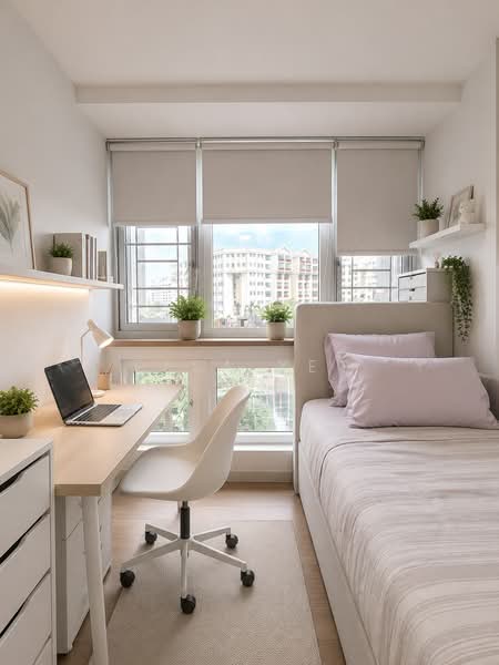 Changi Rise Condo, 10 Simei Rise, 3 Bedrooms, 1,130 sqft, Condominium For Sale, by Elsa Yeo, 500220279 - Bedroom - PropertyGuru.com.sg
