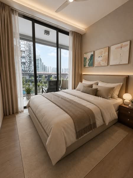 The Venue Residences and Shoppes, 14 Tai Thong Crescent, 3 Bedrooms, 1,130 sqft, Apartment For Sale, by Angelica Ong, 500220350 - Bedroom - PropertyGuru.com.sg
