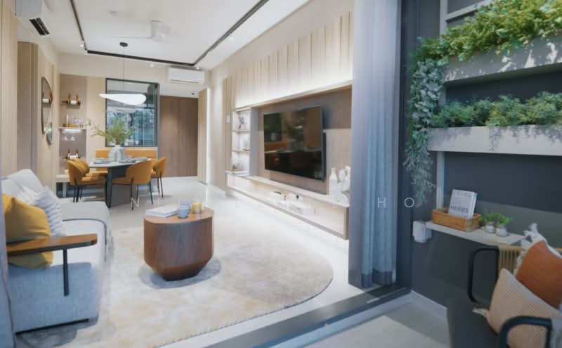 The Continuum, 8 Thiam Siew Avenue, 3 Bedrooms, 1,087 sqft, Condominium For Sale, by Nicolette Ho, 500220376 - Living Room - PropertyGuru.com.sg