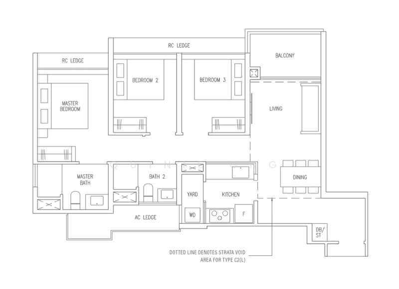 The Botany at Dairy Farm, 3 Dairy Farm Walk, 3 Bedrooms, 883 sqft, Condominium For Rent, by Quinie Ong, 500220392 - PropertyGuru.com.sg