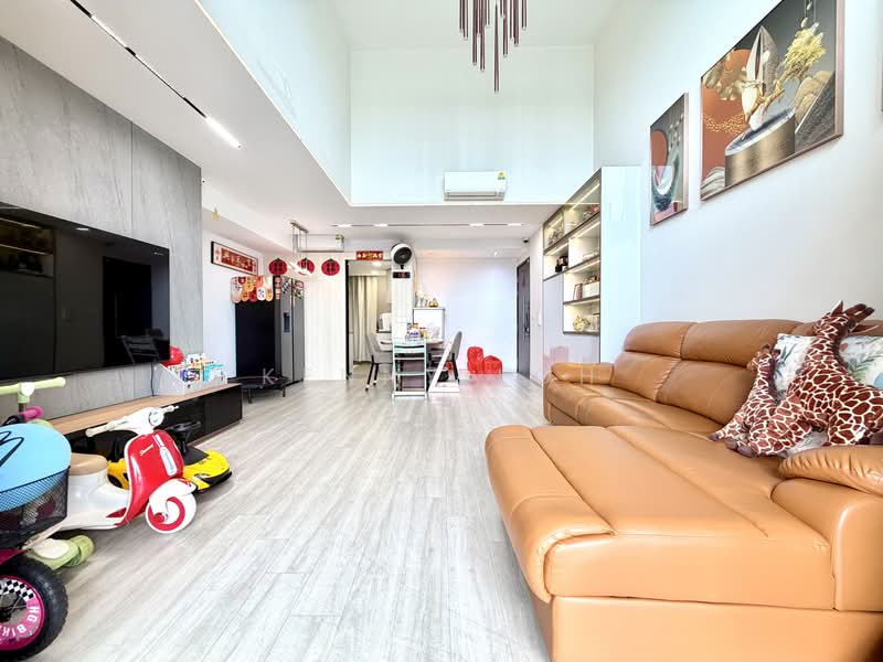 Riverparc Residence, 90 Punggol Drive, 3 Bedrooms, 2,067 sqft, Executive Condominium For Sale, by Kenny Loh, 500220440 - Living Room - PropertyGuru.com.sg
