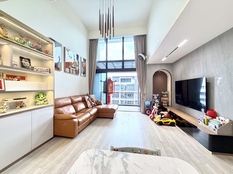 Riverparc Residence, 90 Punggol Drive, 3 Bedrooms, 2,067 sqft, Executive Condominium For Sale, by Kenny Loh, 500220440 - Living Room - PropertyGuru.com.sg