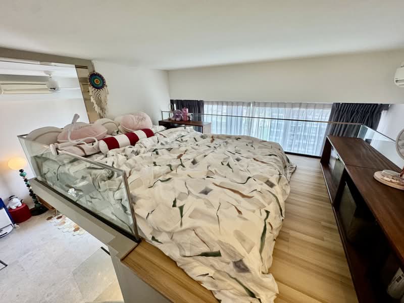 The Hillier, 2 Hillview Rise, 1 Bedroom, 517 sqft, Condominium For Sale, by Charis Seah, 500220475 - Platform bedroom - PropertyGuru.com.sg