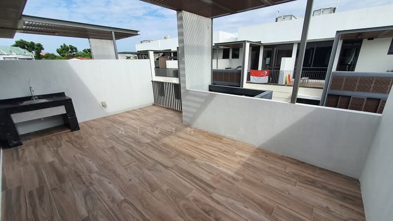 Alana, Sunrise Terrace, 4 Bedrooms, 3,075 sqft, Terraced House For Rent, by Alvin Tay, 500220491 - Balcony - PropertyGuru.com.sg