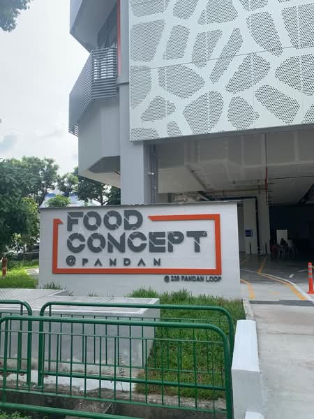 Food Concept @ Pandan, 239 Pandan Loop, 2,067 sqft, Factory / Workshop (B2) For Rent, by Alicia Xu, 500220509 - Exterior - CommercialGuru.com.sg