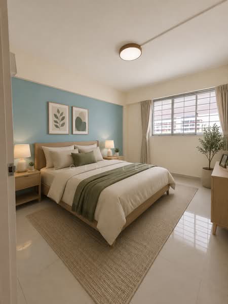 381 Clementi Avenue 5, 381 Clementi Avenue 5, 3 Bedrooms, 990 sqft, HDB Flat For Rent, by Gin Lee, 500220532 - Bedroom - PropertyGuru.com.sg