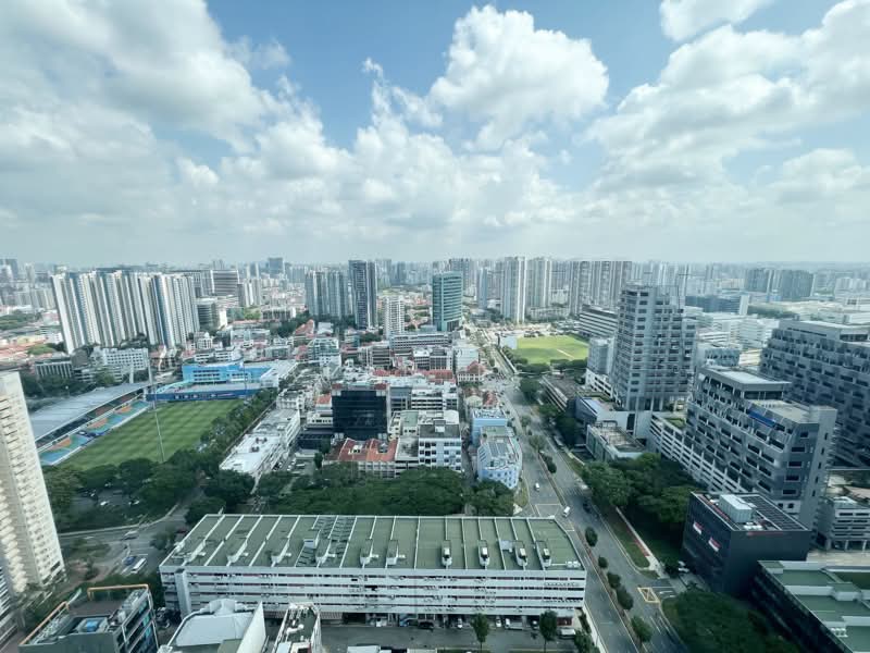 Citylights, 86 Jellicoe Road, 3 Bedrooms, 1,894 sqft, Condominium For Sale, by Alan Lee, 500220549 - Master Bedroom Balcony View - PropertyGuru.com.sg