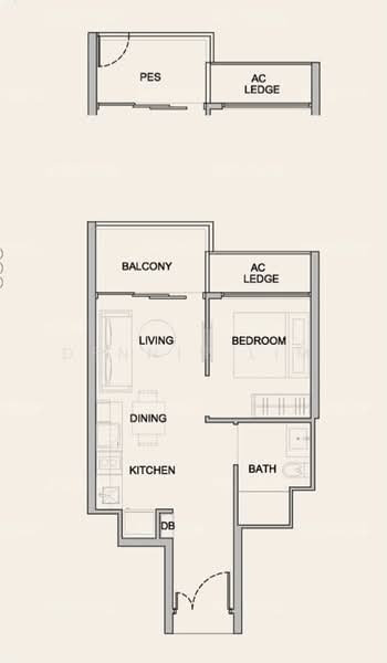 Kingsford Waterbay, 74 Upper Serangoon View, 1 Bedroom, 474 sqft, Condominium For Sale, by Dennis Lim, 500220559 - PropertyGuru.com.sg