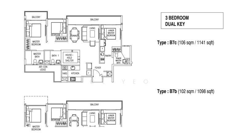 Watercolours, 35 Pasir Ris Link, 3 Bedrooms, 1,098 sqft, Executive Condominium For Sale, by CL Yeo, 500220561 - PropertyGuru.com.sg