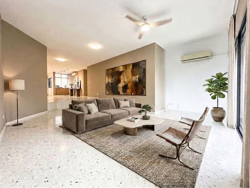 Garden Apartment, 25 Orange Grove Road, 3 Bedrooms, 2,476 sqft, Apartment For Rent, by Jocelyn Wee, 500220562 - Living Room - PropertyGuru.com.sg