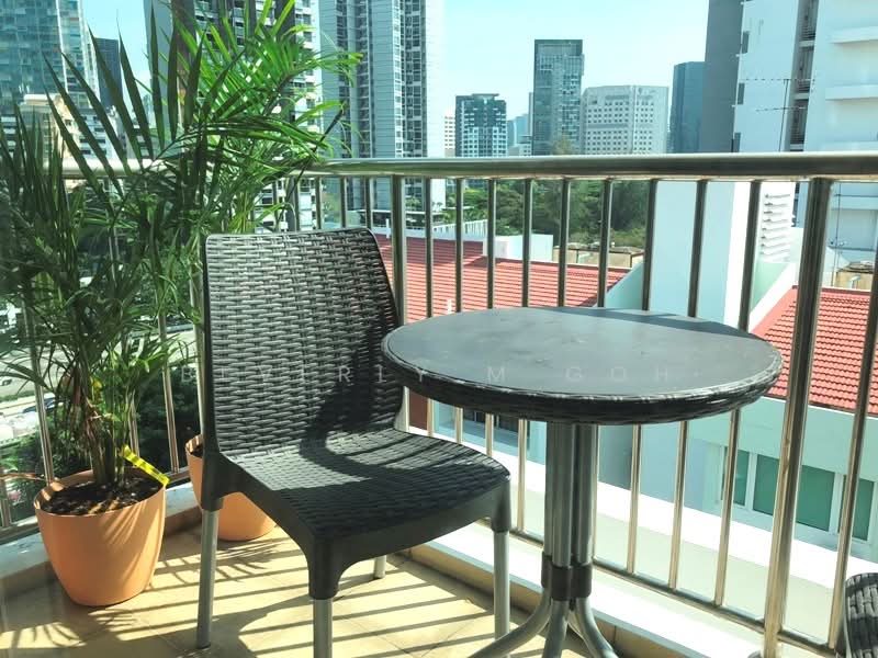 The Merlot, 101 Keng Lee Road, 1 Bedroom, 517 sqft, Apartment For Sale, by Beverly M Goh, 500220580 - Balcony - PropertyGuru.com.sg