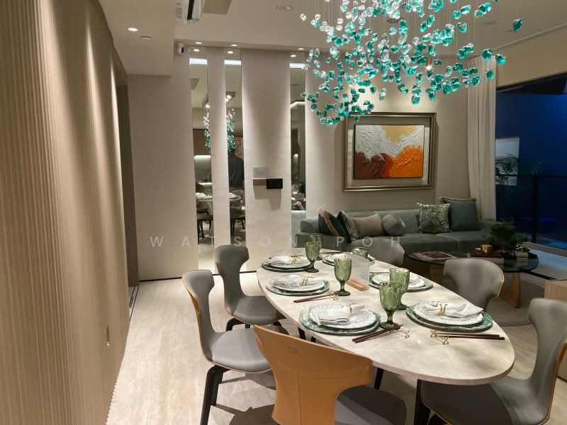 Arina East Residences, 6D Tanjong Rhu Road, 4 Bedrooms, 1,615 sqft, Condominium For Sale, by Watson Poh, 500220583 - Dining Room - PropertyGuru.com.sg