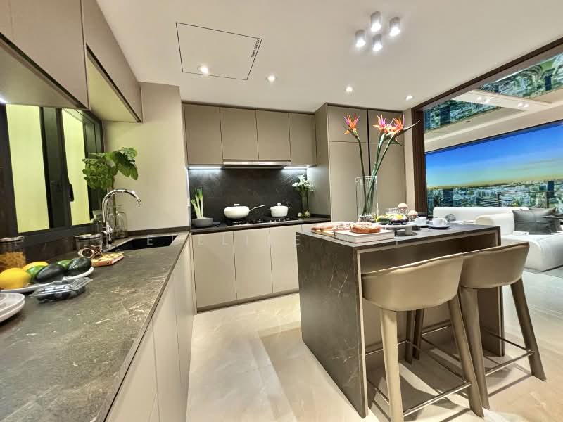 J'den, 2 Jurong East Central 1, 4 Bedrooms, 1,485 sqft, Condominium For Sale, by Edeline Ooi, 500220588 - Kitchen - PropertyGuru.com.sg