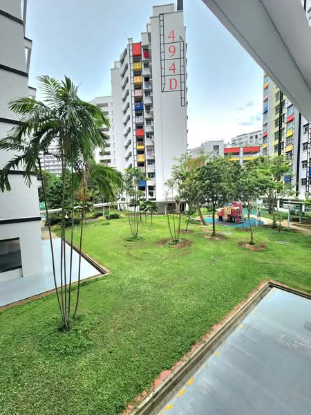 492D Tampines Street 45, 492D Tampines Street 45, 4 Bedrooms, 1,335 sqft, HDB Flat For Sale, by Joy Ching, 500220591 - View from unit - PropertyGuru.com.sg