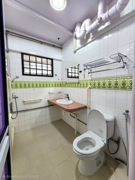 492D Tampines Street 45, 492D Tampines Street 45, 4 Bedrooms, 1,335 sqft, HDB Flat For Sale, by Joy Ching, 500220591 - Master Bathroom - PropertyGuru.com.sg