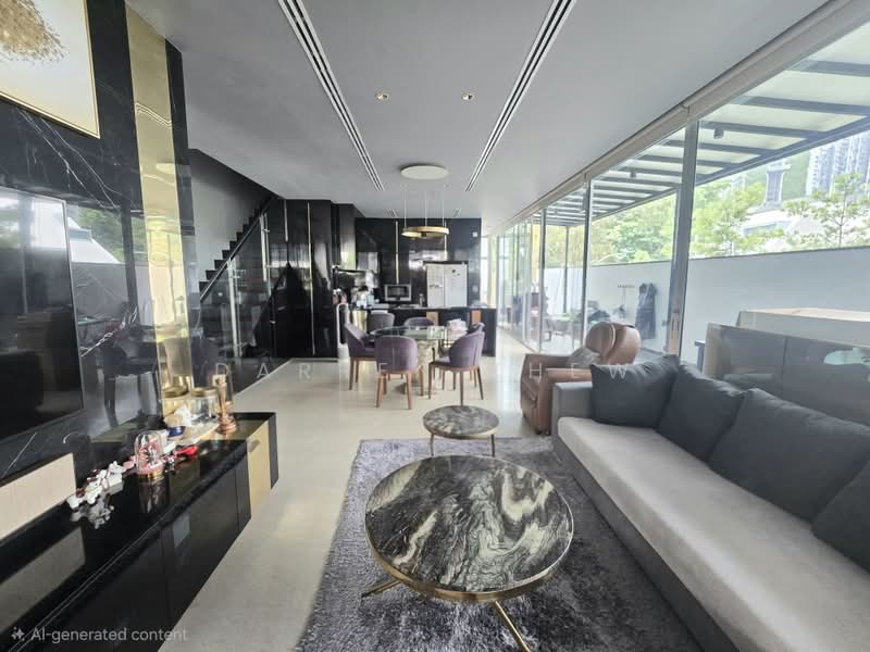 Michaels' Residences, Almond Avenue, 5 Bedrooms, 3,700 sqft, Semi-Detached House For Sale, by Darren Khew, 500220600 - Living Room - PropertyGuru.com.sg