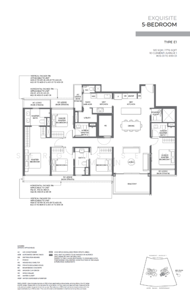ELTA, 10 Clementi Avenue 1, 5 Bedrooms, 1,776 sqft, Condominium For Sale, by Sergius Seah Weiming, 500220618 - PropertyGuru.com.sg
