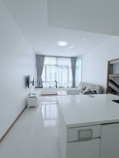 Soleil @ Sinaran, 6 Sinaran Drive, 1 Bedroom, 495 sqft, Condominium For Rent, by Anthea Yeo 杨丽娇, 500220619 - Living Room - PropertyGuru.com.sg