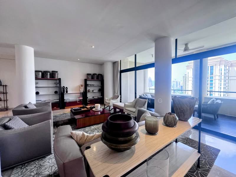 The Colonnade, 82 Grange Road, 4 Bedrooms, 3,617 sqft, Condominium For Rent, by Yee Wei Ng, 500220622 - Living Room - PropertyGuru.com.sg