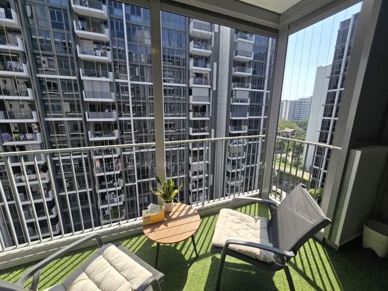 La Fiesta, 66 Sengkang Square, 3 Bedrooms, 1,001 sqft, Condominium For Sale, by Dennis Lim, 500220643 - Balcony - PropertyGuru.com.sg