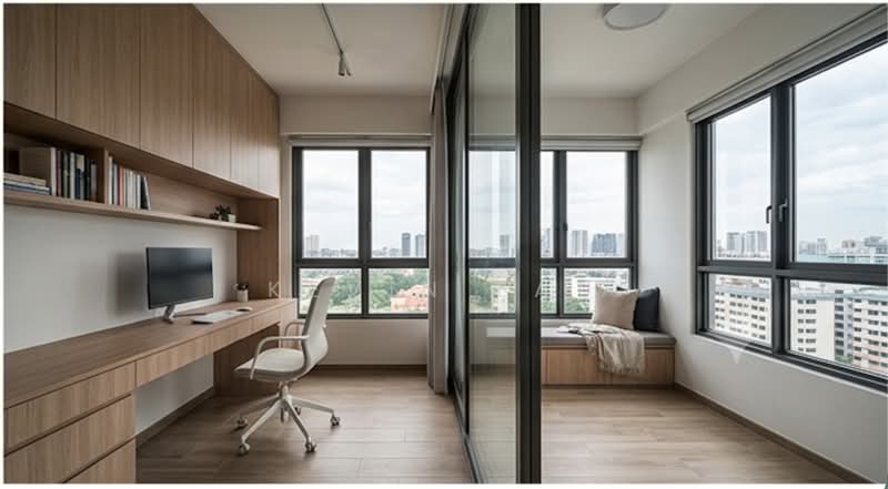 Botanique at Bartley, , 3 Bedrooms, 958 sqft, Condominium For Sale, by Kevin Lau, 500220655 - Study - PropertyGuru.com.sg