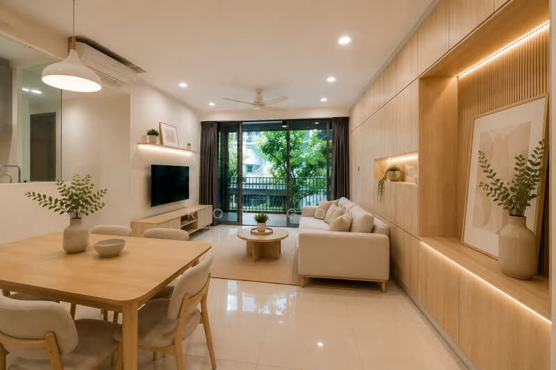 The Visionaire, 174 Canberra Drive, 4 Bedrooms, 1,141 sqft, Executive Condominium For Sale, by Roy Goh, 500220668 - Living Room - PropertyGuru.com.sg