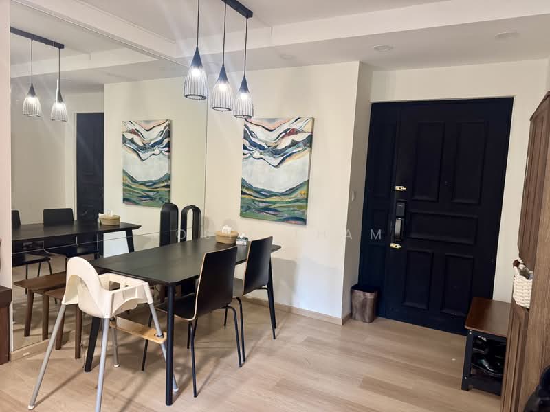 156 Rivervale Crescent, 156 Rivervale Crescent, 3 Bedrooms, 990 sqft, HDB Flat For Rent, by Rosie Tham, 500220671 - Dining Room - PropertyGuru.com.sg