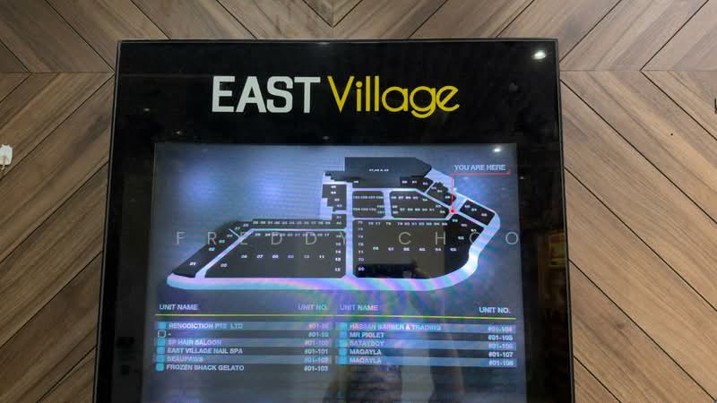 East Village, 430 Upper Changi Road, Bedok / Upper East Coast, 205 sqft, Mall Shop For Sale, by Freddy Choo, 500220683 - CommercialGuru.com.sg